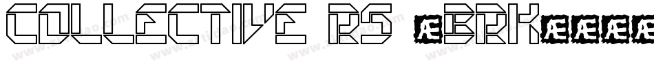 Collective RS (BRK)字体转换